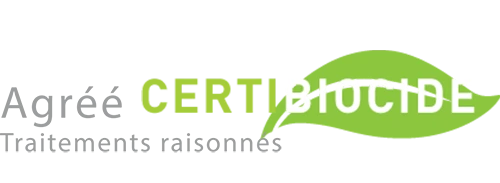 Logo de certification Agrée certibiocide